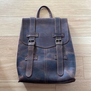 Leather Backpack